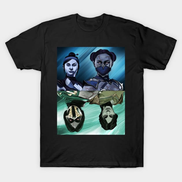 Kitana/Jade T-Shirt by TreTre_Art